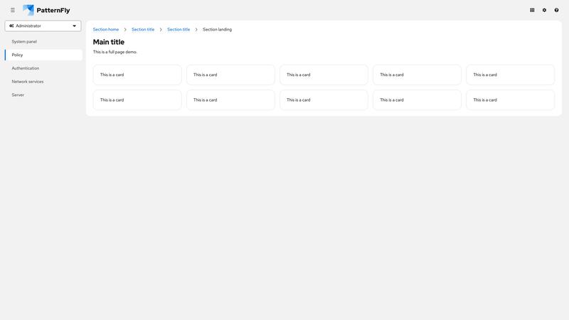 Context selector in sidebar screenshot
