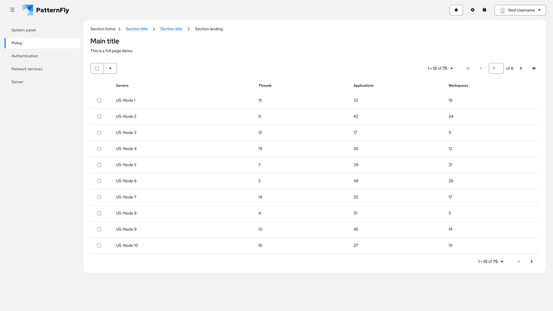 Bulk select screenshot