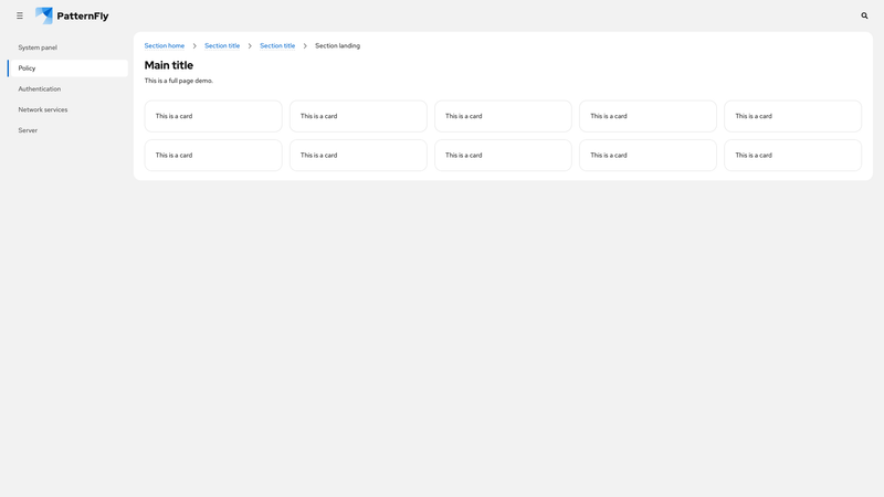 With expandable search, collapsed screenshot