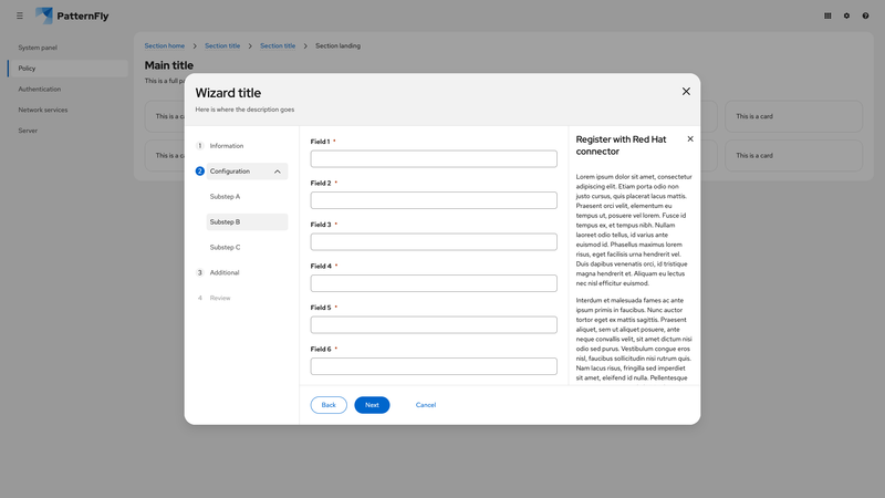 With drawer, expanded screenshot