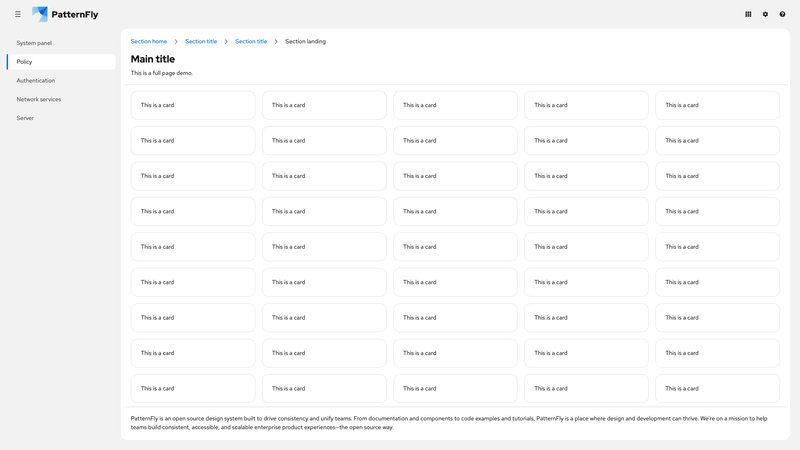 Overflow scroll screenshot