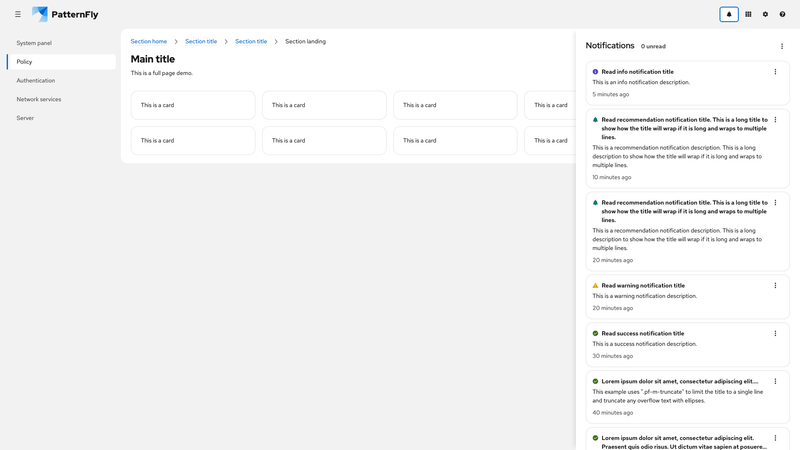 Expanded read screenshot