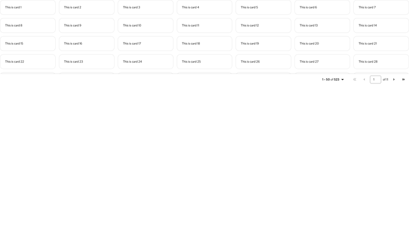Dynamic sticky bottom screenshot