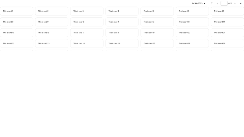 Dynamic sticky top screenshot