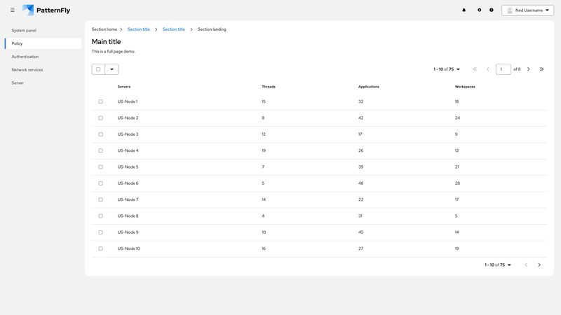 Bulk select screenshot