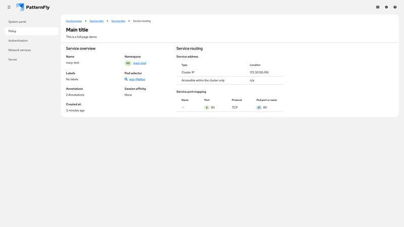 Complex content screenshot