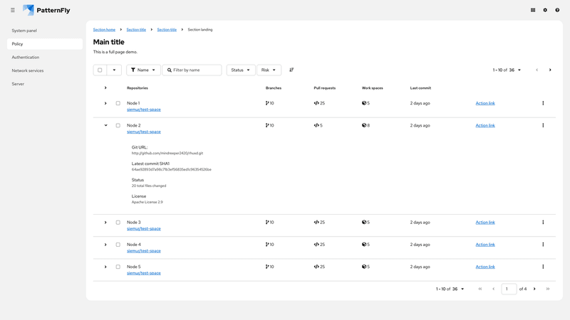 Expandable screenshot