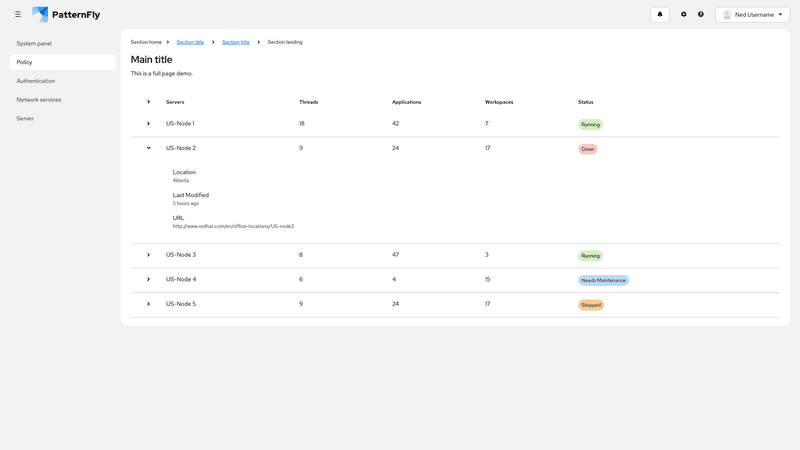 Expand/collapse all screenshot