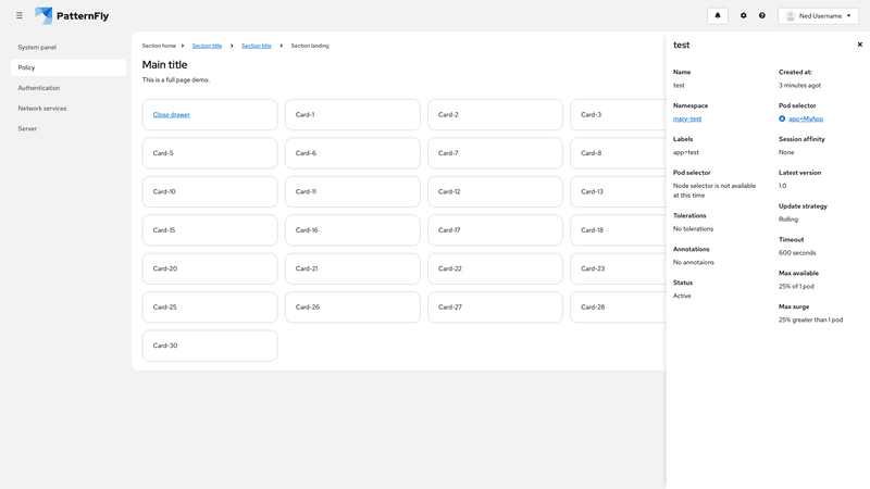 In drawer screenshot