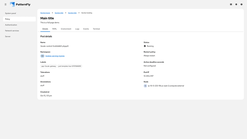 Open tabs screenshot