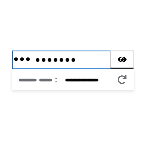 Password generator illustration