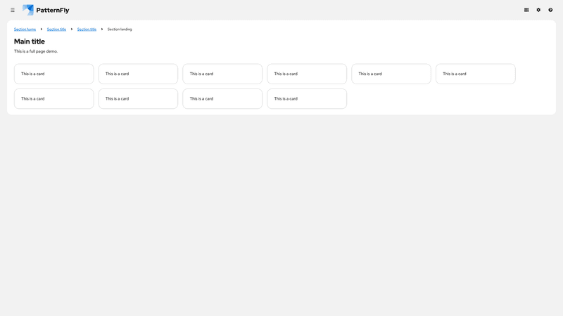 Sidebar collapsed screenshot