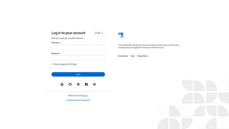 With header utilities screenshot